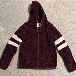 SO Sherpa hoodie